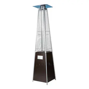 Manufacturers Heating Propane Lamp Short Freestanding Hotel Propane Pyramid Restaurant Indoor Gas Patio Heater