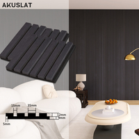 Panneaux muraux insonorisants faciles à installer, panneaux décoratifs d'intérieur, panneaux acoustiques absorbants, panneaux acoustiques 3D en MDF