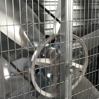Ventilateur industriel de 50 pouces avec pales en acier pour l'élevage et l'équipement d'exploitation agricole