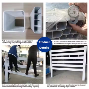 고품질 PVC 비닐 말 울타리 패널, 3D 모델링 유연한 디자인, 농장 보안을 위한 7피트 높이 - Product Image 4