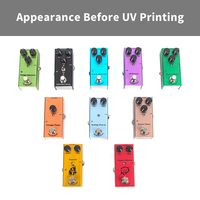 Pédales de guitare personnalisées imprimées UV True Bypass Analog Chorus Overdrive Distortion Tremolo OEM ODM