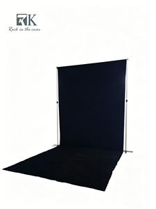 Quick install Pipe Kit and <b>Drape</b> Aluminum Standing <b>Curtain</b> System Wedding Backdrop Trade Show - Product Image 1