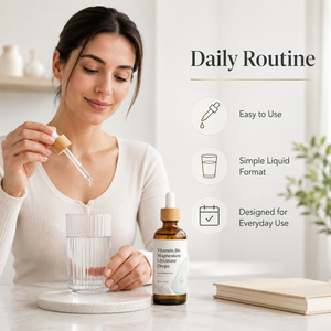 Gouttes liquides orales de glycinate de magnésium à marque privée OEM/ODM 60 ml pour adultes - Soulagement du stress, amélioration de la mémoire, soutien du sommeil et de l'immunité - Product Image 5