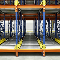 Système de rayonnage à gravité pour palettes, personnalisable OEM/ODM, avec dessin de plan de stockage professionnel gratuit pour importateurs mondiaux