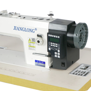 0303dfh ổ đĩa trực tiếp giường phẳng Tự động đi bộ chân lockstitch máy may công nghiệp với vận chuyển đôi - Product Image 4