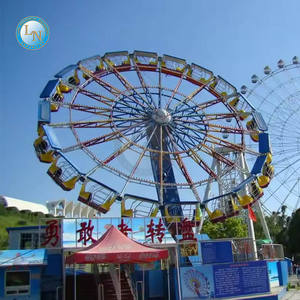 2024 Kiddid Carnival Fashional Thrill <b>Amusement</b> <b>Park</b> <b>Ride</b> <b>Amusement</b> Machine Equipment Price Brave Turntable Revolving - Product Image 2