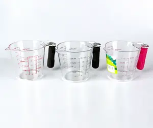 주방 측정 주전자 규모 컵 베이킹 도구 PS 1000 ml 300 ml 500 ml 플라스틱 측정 컵 세트