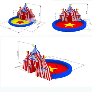 Custom design inflatable Stage inflatable Circus stage