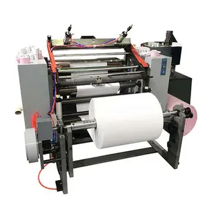 Custom Size High Standard Fully Automatic Thermal Paper Roll Slitting Rewinder machine