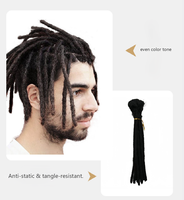 Extensioni per capelli all'uncinetto in vero capello umano birmano, stile afro kinky, da 16 pollici, 10 ciocche per confezione, facili da installare, prodotte in Cina
