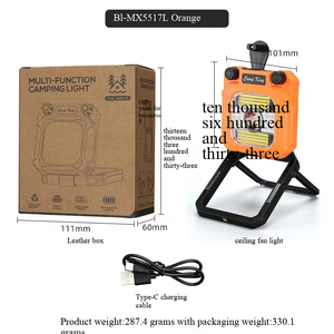 Outdoor camping LED <b>light</b> hand-cranked work <b>light</b> portable multi-function emergency long-term availability - Product Image 6