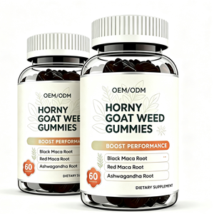 Suplemento Herbal de Extracto de Hierba de Cabra en Celo (Horny Goat Weed) con <span class=keywords><strong>la</strong></span> Mejor Fórmula, Gomitas Energéticas, Venta al por Mayor de Fábrica, Marca Privada OEM/ODM - Product Image 2