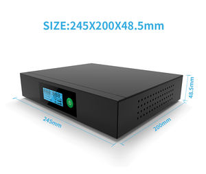 2024 새로운 디자인 DC + POE 출력 리튬 배터리 17600mah 순수 사인파 120w 미니 UPS - Product Image 4