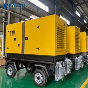 Máy phát điện Inverter 3 pha Ritech 100kva 80kw loại siêu yên tĩnh, làm mát bằng nước, giá rẻ, dùng làm máy phát điện dự phòng - Product Image 2