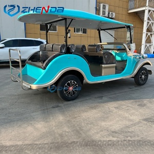 Made in China Low -energy <b>Battery</b> Retro Sightseeing Vehicle Latest Models of Shock Absorption Suspension Classic Sightseeing Car - Product Image 4