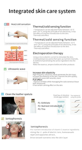 Factory Price 6 in 1 Microcurrent Ultrasonic Instrument for Skin Rejuvenation Dermabrasion High <strong>Frequency</strong> <strong>Bio</strong> Lifting Machine - Product Image 4