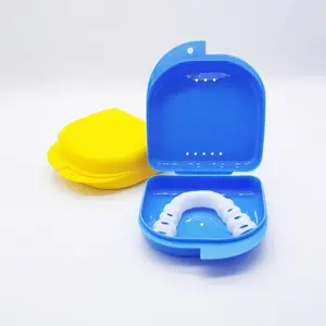 畅销牙科固定器盒牙科用品塑料正畸固定器假牙盒