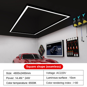 <span class=keywords><strong>Luz</strong></span> LED personalizada para garaje, luces decorativas para garaje, <span class=keywords><strong>luz</strong></span> para garaje, iluminación poligonal para garaje, coche grande - Product Image 5