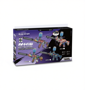 Fusil à gel électrique Riser M416 avec lumières et infrarouge, jouet à piles pour enfants de 8 à 13 ans - Product Image 1