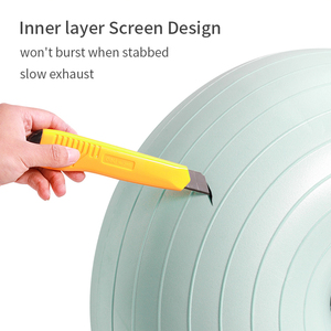 Nhà Phòng tập thể dục Yoga Pilates tập thể dục tập thể dục chống nổ 58cm PVC Yoga Donut - Product Image 3