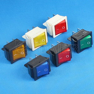 Medium <strong>20A</strong> <strong>125VAC</strong> DPST KCD4 <strong>Rocker</strong> <strong>Switch</strong> <strong>T120</strong> 55 With Light SC767 Double Pole <strong>Rocker</strong> <strong>Switch</strong> - Product Image 6