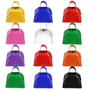 Vente flash : Cloche à vache en métal de 3 pouces, accessoire sonore pour les matchs de football, les événements sportifs, les mariages - Product Image 2