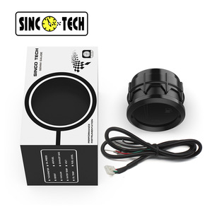 SINCO TECH 52MM Fuel Gauge LED Digital Fuel Level Indicator for Car Modification Universal 12V <b>Auto</b> <b>Meter</b> - Product Image 3
