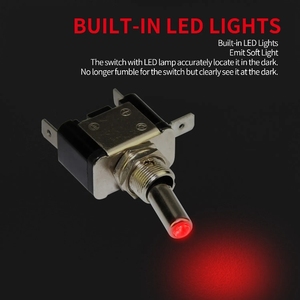 1 pcs 12V 25A chunqiao ASW-07D IP65 3P tự động xe thuyền xe tải chiếu sáng LED chuyển đổi chuyển đổi màu đỏ màu xanh màu xanh lá cây màu vàng trắng - Product Image 6