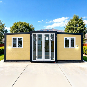 Maison conteneur préfabriquée extensible 3, 4 ou 5 chambres, bungalow, conforme aux normes australiennes, pour dépendance de jardin, expédition en 20 jours, 20 pieds ou 40 pieds - Product Image 1