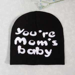 Nuevos Gorros de Punto Jacquard Unisex de Moda con Etiqueta Tejida Bordada Personalizada, Gorro de Invierno Acrílico con Lazo Común - Product Image 1