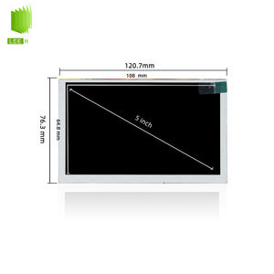 AUO Panel LCD 5.0 inci 800X480, tampilan Terminal genggam modul LCD 5 inci - Product Image 2