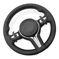 Volant de voiture en cuir M Sports personnalisé pour BMW E90 E60 E46 E81 E82 E87 E88 E89 E91 E92 E93 E61 E84 E70 E72 E71 M3 M5