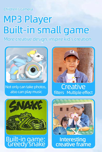 Appareil <span class=keywords><strong>photo</strong></span> numérique pour enfants <span class=keywords><strong>avec</strong></span> logo personnalisé, pas cher, en gros, <span class=keywords><strong>avec</strong></span> trépied, portable, pour selfie, cadeau d'anniversaire pour enfants, vente en gros - Product Image 6