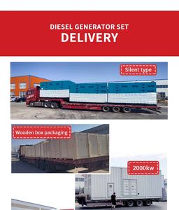 Generador Diésel Silencioso de 30KW 38KVA, Marco Abierto, Arranque Automático, ATS, Monofásico, Salida de CA 110V-480V 50/60Hz, Alternador - Product Image 3