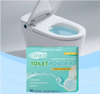 Poudre nettoyante moussante pour toilettes, désodorisante et détartrante, parfum frais, pour salle de bain domestique, vente en gros en vrac sous marque privée