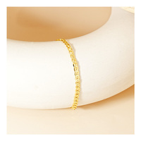 Bracciale da Uomo in Argento Sterling S925, Catena Floreale da 3mm Placcata in Rodio, Stile Hip Hop per Feste e Regali