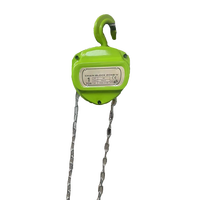Palans à chaîne manuels portables HSC avec chaîne en acier allié pour levage industriel, palan à chaîne professionnel pour la construction