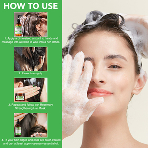Kit de soin capillaire anti-chute de cheveux <span class=keywords><strong>Rogaine</strong></span> 100% naturel et biologique, shampooing et revitalisant à <span class=keywords><strong>la</strong></span> lavande - Product Image 5