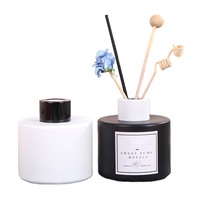 Empty Frosted 50ML 100ML 200ML Home Aroma Reed Diffuser Bottle Glass