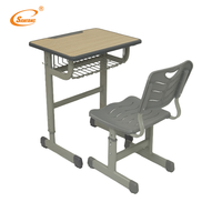 Ensemble de bureau pour enfants et étudiants moderne et personnalisé de qualité supérieure avec tables et chaises réglables pour l'école et le bureau à domicile