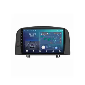 เครื่องเล่นวิทยุดิจิทัลสำหรับรถยนต์ระบบแอนดรอยด์ LT luntuo สำหรับ Hyundai Sonata NF 2009 DSP GPS สเตอริโอรถยนต์ Android GPS CarPlay