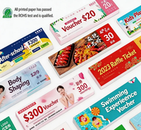 Coupon de trois trajets professionnel personnalisé pour entreprises, en forme de fourmi, découpé sur mesure, abordable