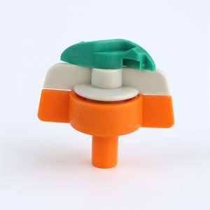 Spruzzatore di Spinning in plastica a 360 gradi gocciolatore per sistema di irrigazione agricolo a effetto serra - Product Image 1