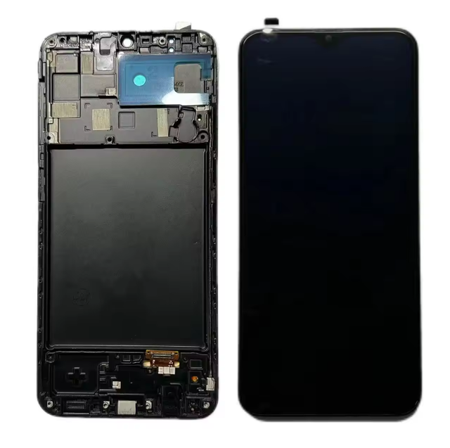 Oled Quality Lcd with Frame for Samsung Galaxy A20 A30 A50 LCD Screen Display for Samsung A20 Lcd Mobile Phone Accessories