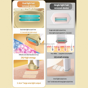 <span class=keywords><strong>Meilleur</strong></span> appareil d'épilation au laser IPL puissant et durable avec refroidissement en saphir-Épilateur électrique domestique pour le corps et le visage - Product Image 3