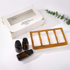 Custom White Card Paper Cosmetic Perfume Packaging Boxes Essential Oil Storage Box - Product Image 6