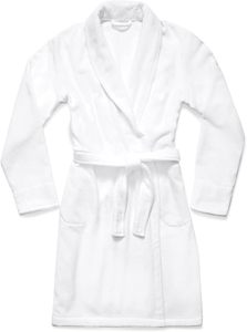 Peignoir <span class=keywords><strong>de</strong></span> bain en coton thermique <span class=keywords><strong>de</strong></span> <span class=keywords><strong>luxe</strong></span> Ultra doux et lavable en machine Peignoir en peluche turc unisexe avec fermeture à cordon - Product Image 2