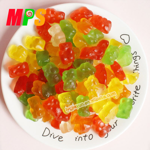 Caramelos con sabor afrutado de ositos de goma de colores mezclados de alta calidad para venta al por mayor, dulces y de buen gusto - Product Image 3