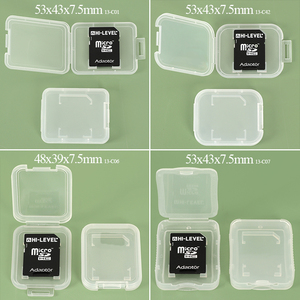SUNSHING Plastic <b>Memory</b> <b>Card</b> Protector Holder Clear CF TF <b>Card</b> Case Transparent Micro Boxes for <b>SD</b> NM XQD SDHC XD <b>Card</b> - Product Image 5