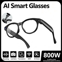 Lunettes Intelligentes 800W avec Caméra CY05, Chargement Type C, Bluetooth, Assistant IA, Appel et Écoute Musicale, Casque Connecté Intelligent